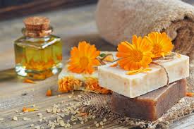 jabón de caléndula